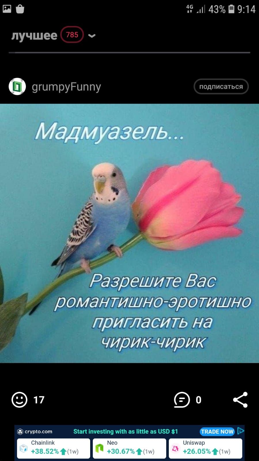 П О 3 43П 914 лучшее 785 9гытруРыппу подписаться Мадмуазель А Разреши ге Вас роман тишно эро тишно пригласить на чирик чирик Сйахпппк зв52ь