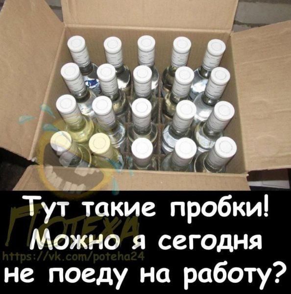 на Тут такие пробки Можно я сегодня не поеду на работу