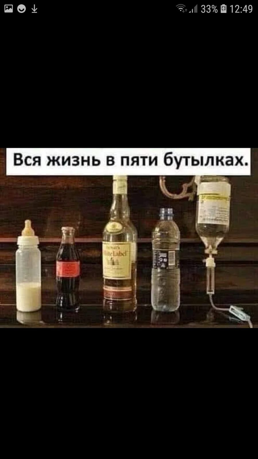 Ё О т 33П1243 Вся жизнь в пяти бутылках