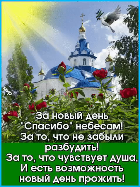 асибо небесам за то что не зобьми разбудить За то что чувствует душа И есть возможность новый день прожить