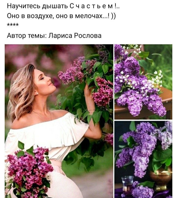 Научитесь дышать С ч а с т ь е м Оно в воздухе оно в мелочах Автор темы Лариса Роспова