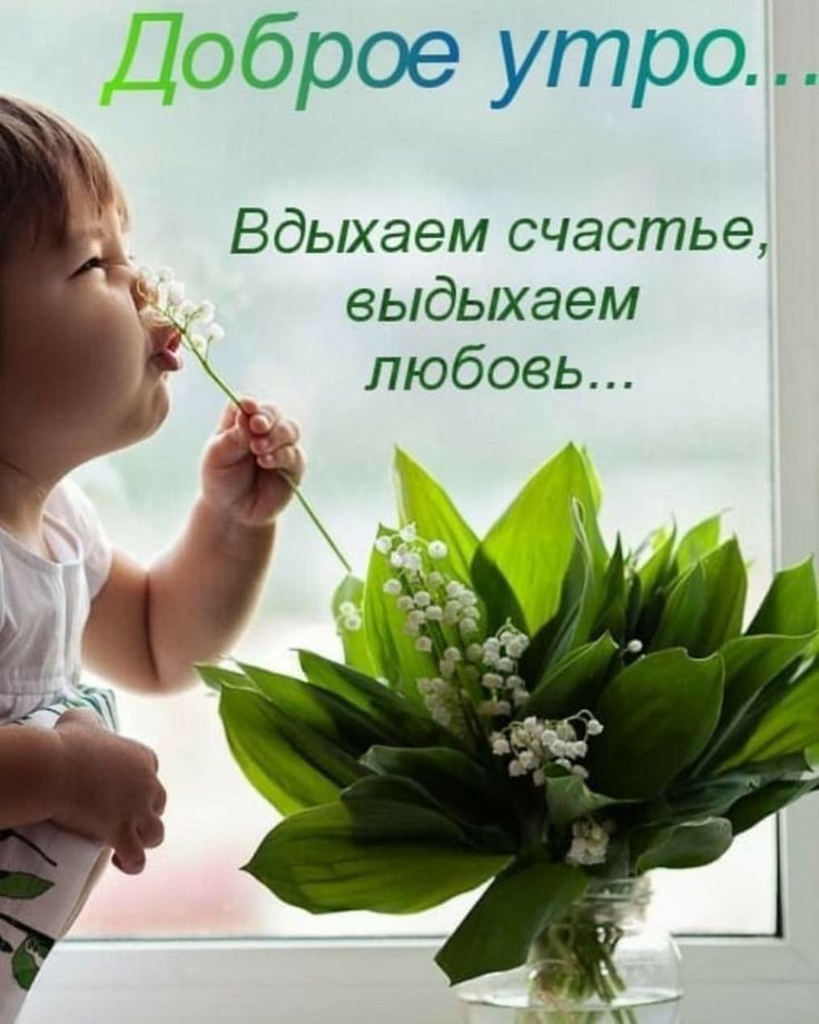 _ Доброе утро Вдыхаем счастье выдыхаем