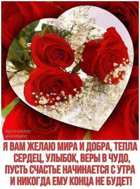 П ВАМ ЖЕЛАЮ МИРА И ЦСБРА ТЕПЛА СЕРДЕЦ УЛЫБПК ВЕРЫ В ЧУПП ПУСТЬ СЧАСТЬЕ НАЧИНАЕТСЯ С УТРА И НИКПГДА ЕМУ КПНЦА НЕ БУДЕТ