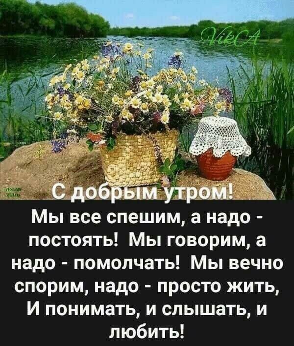 Мы все спешим а надо постоять Мы говорим а надо помолчать Мы вечно спорим надо просто жить И понимать и слышать и любить