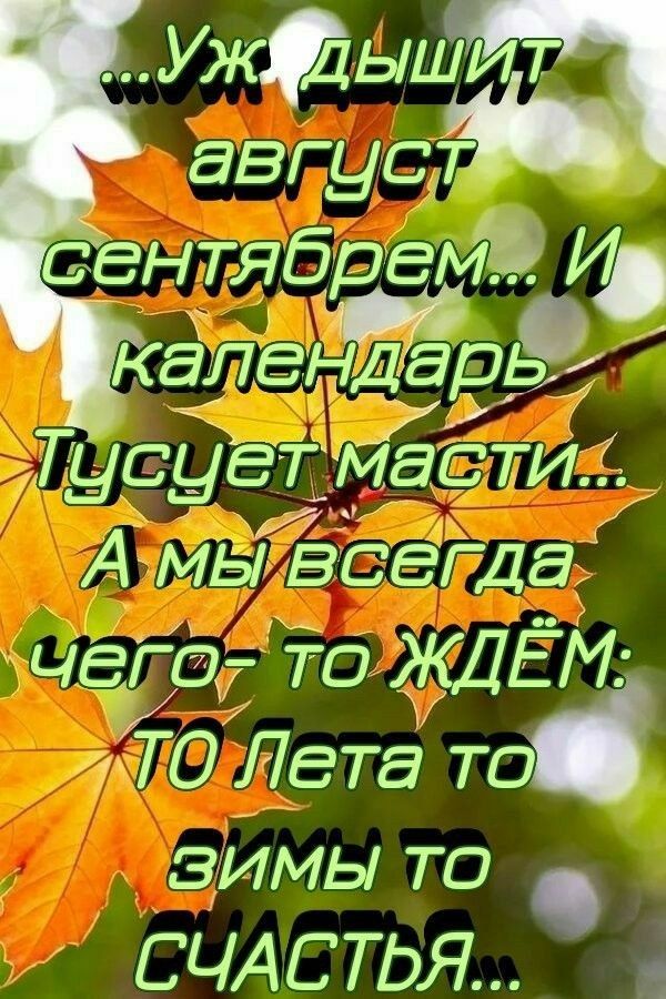 УжфЁшт дві уст сентябрем И черту то ЖДЕМ ПО Лета то _зИмы то СЧАСТЬЯ