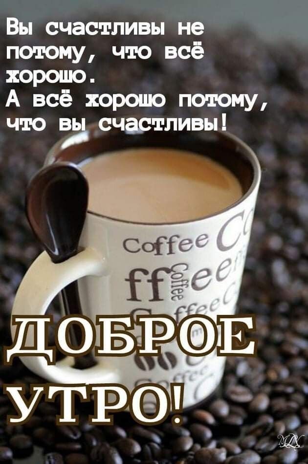 Вы счастливы не потому что всё хорошо А всё хорошо потому что вь счастливы