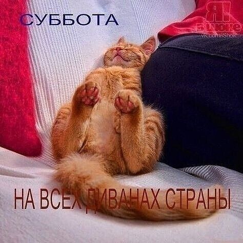 СУББОТА