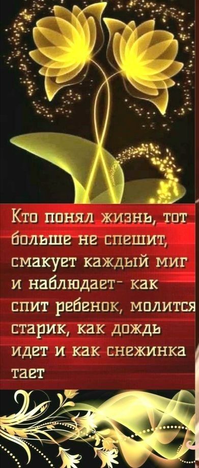 дБ Ктп ппнял жизнь тат больше не спешит смакугт каждый миг и наблюдагт как спит ребенок молится старик как даждь идет и как снежинка