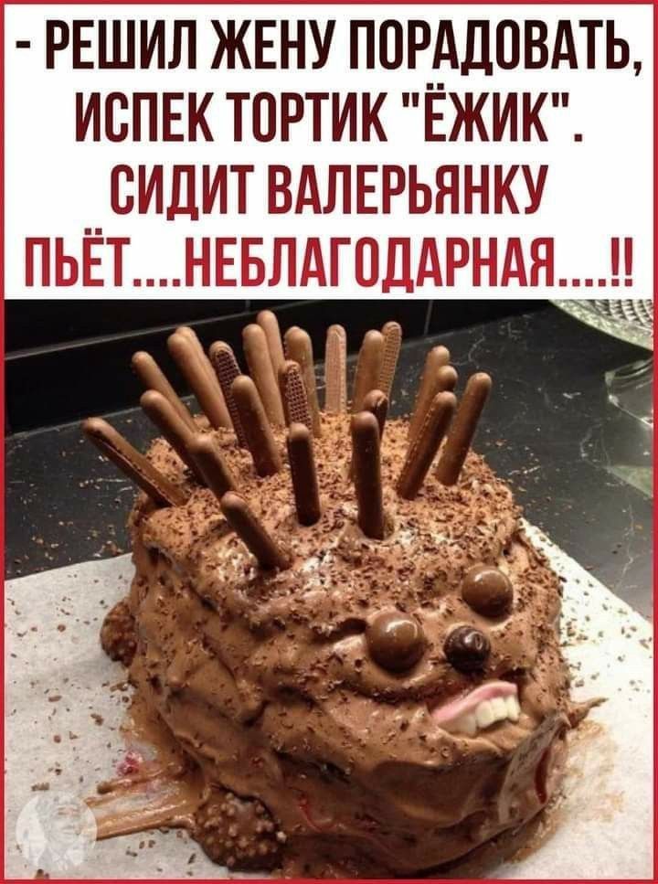 РЕШИЛ жену ппвддпвдть испвк тортик ЕЖИК сидит ВАЛЕРЬЯНКУ пьёт нввддгоддрндян