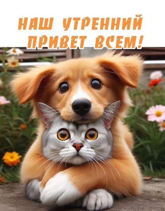  НАШ УТRENNIY ПРИВET ВСЕМ!
