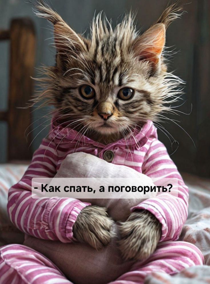- Как спать, а поговорить?