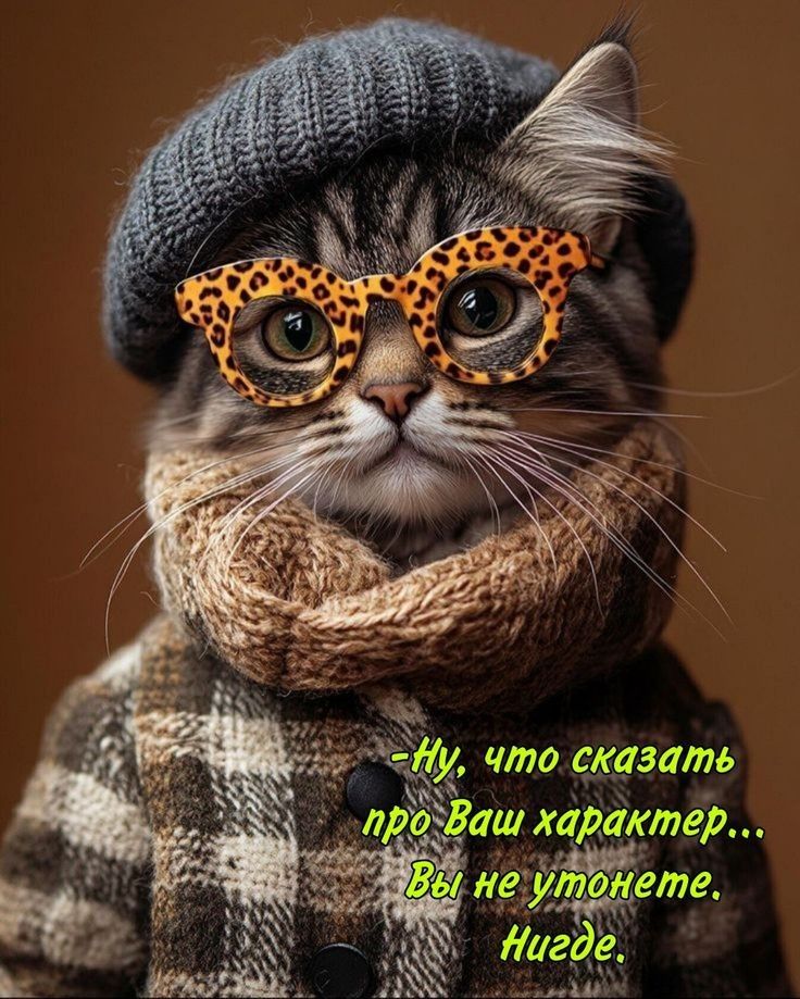 Ну, что сказать про Ваш характер... Вы не утонете. Нигде.