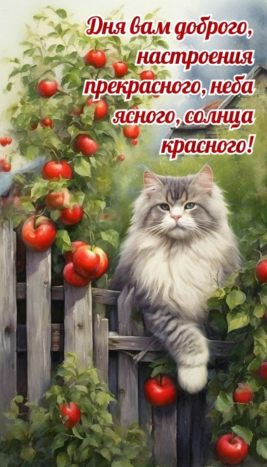 Дня вам доброго, настроения прекрасного, неба ясного, солнца красного!