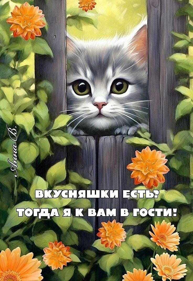 ВКУСНЯШКИ ЕСТЬ? ТОГДА Я К ВАМ В ГОСТИ!