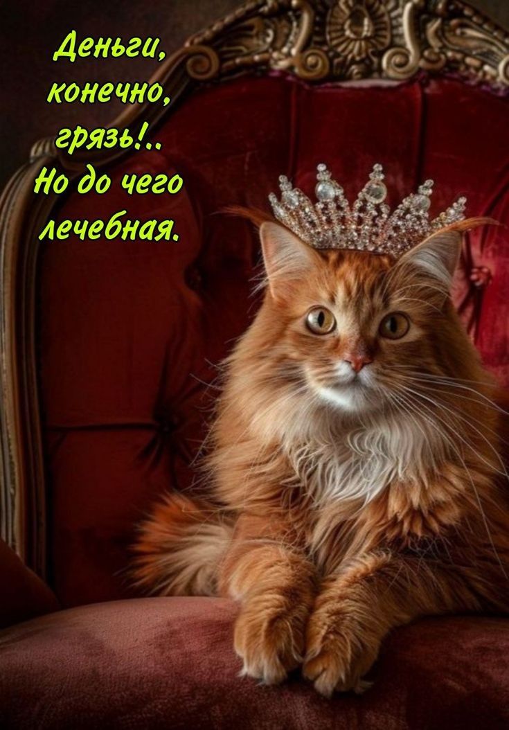 Деньги, конечно, грязь!.. Но до чего лечебная.