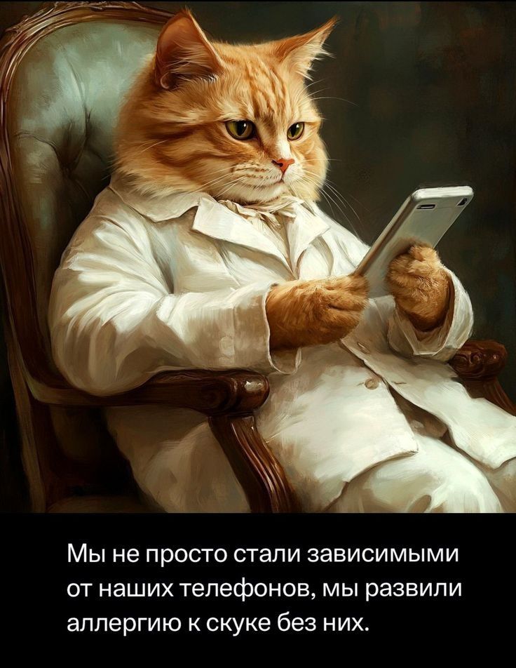 Мы не просто стали зависимыми от наших телефонов, мы развили аллергию к скуке без них.