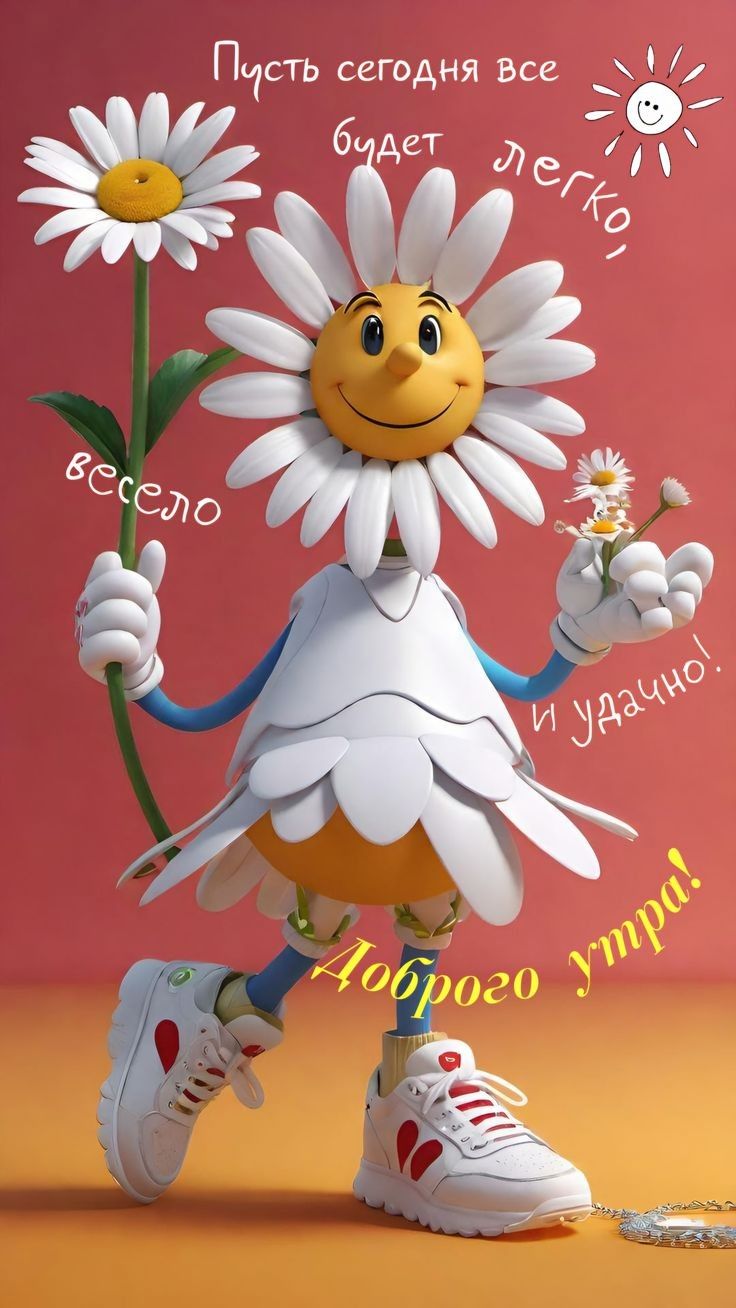 Пусть сегодня все будет легко, весело и удачно! Доброе утро!