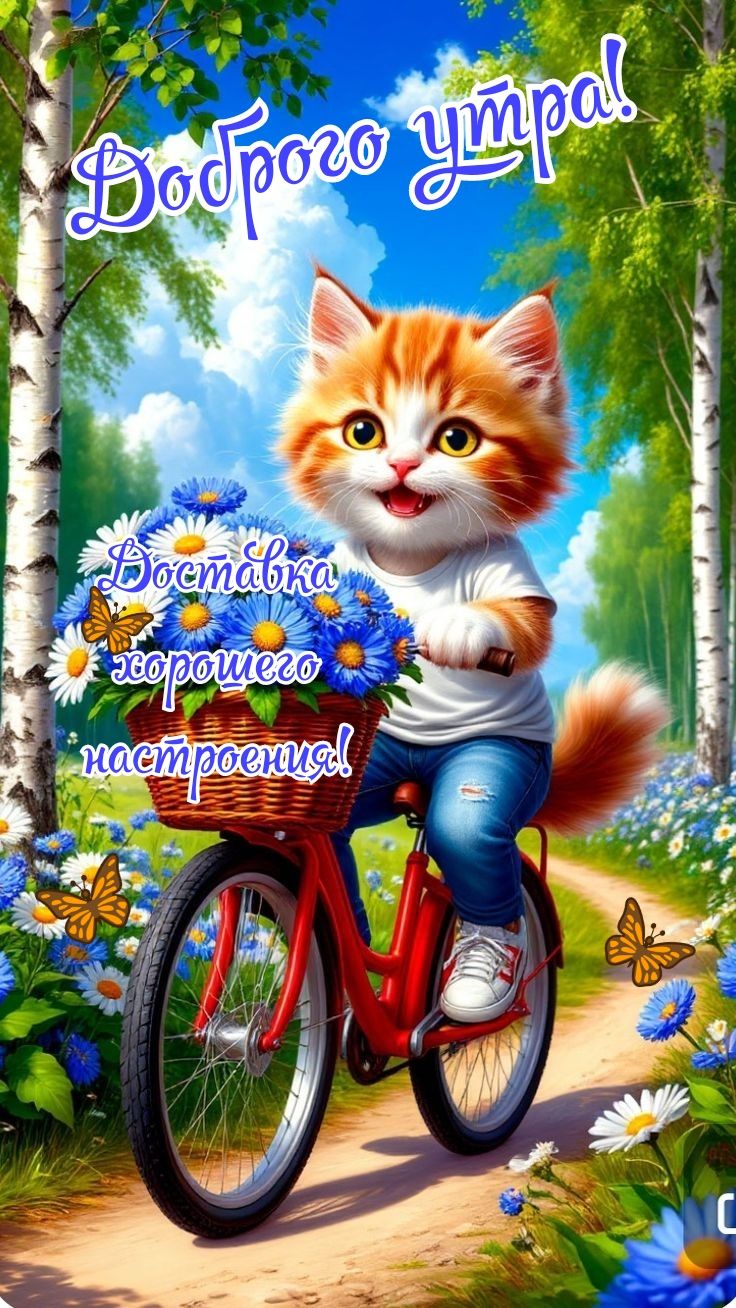 Доброе утро! Доставка хорошего настроения!