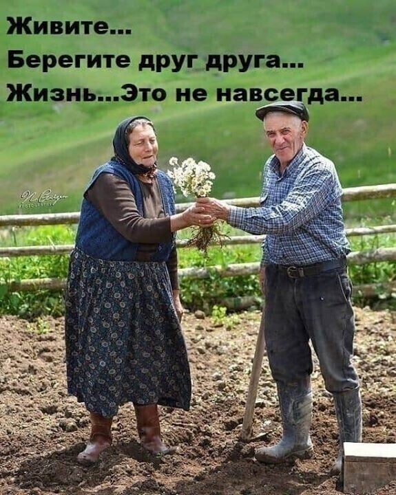 Живите... Берегите друг друга... Жизнь... Это не навсегда...