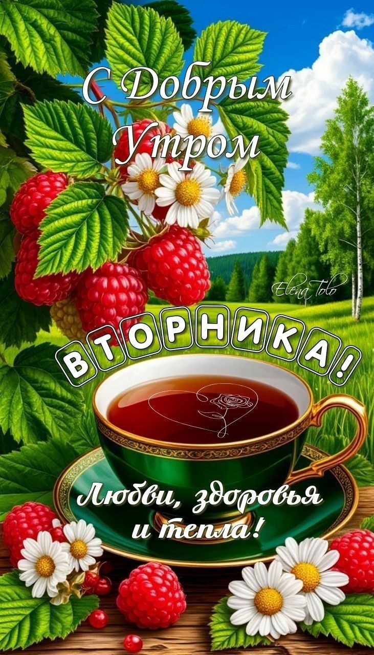 С Добрым Утром
Вторника!
Любви, здоровья и тепла!