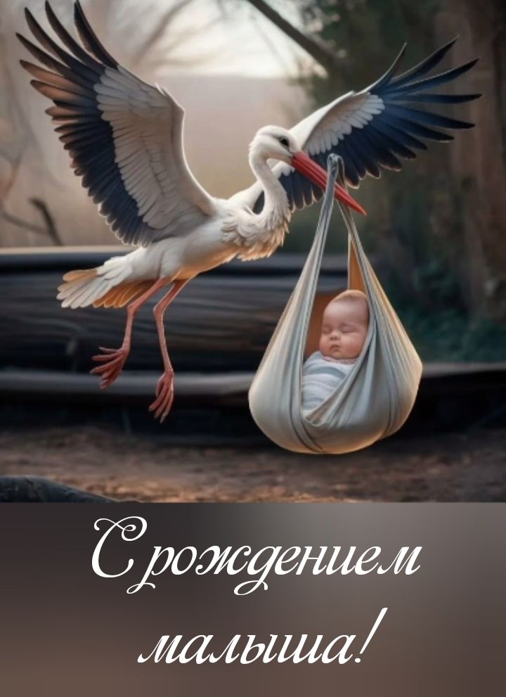 С рождением малыша!
