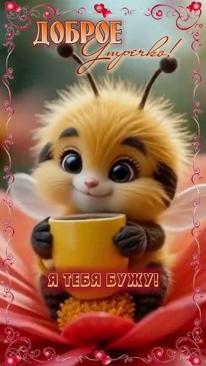 ДОБРОЕ УТРОЧКО! Я ТЕБЯ БУЖУ!