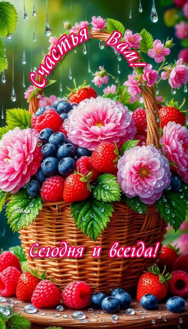 Счастья вам! Сегодня и всегда!