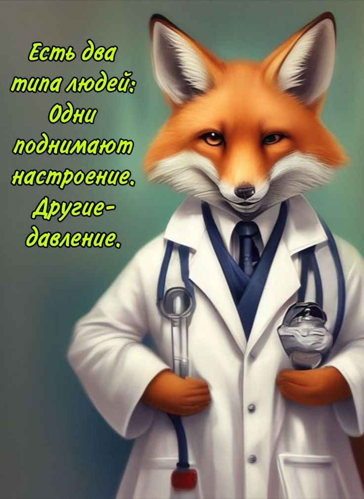 Есть два типа людей: Одни поднимают настроение. Другие - давление.