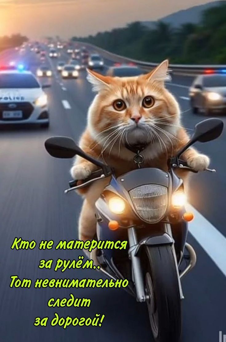Кто не матерится за рулём... Тот невнимательно следит за дорогой!