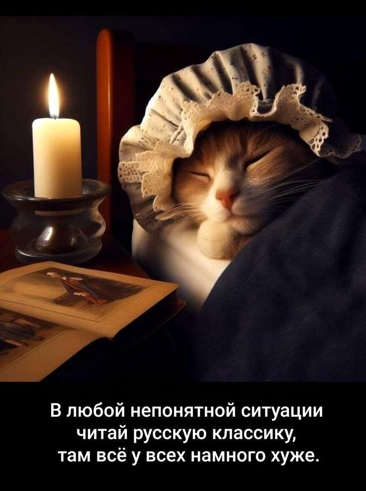 В любой непонятной ситуации читай русскую классику, там всё у всех намного хуже.