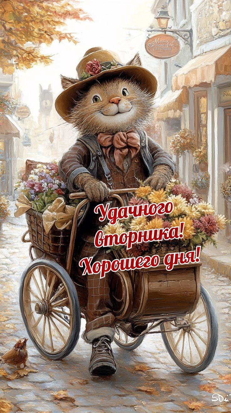 Удачного вторника! Хорошего дня!