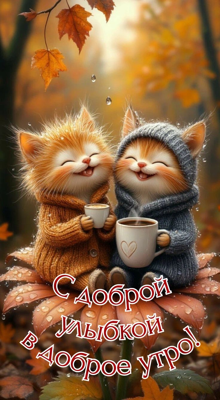 С доброй улыбкой в доброе утро!
