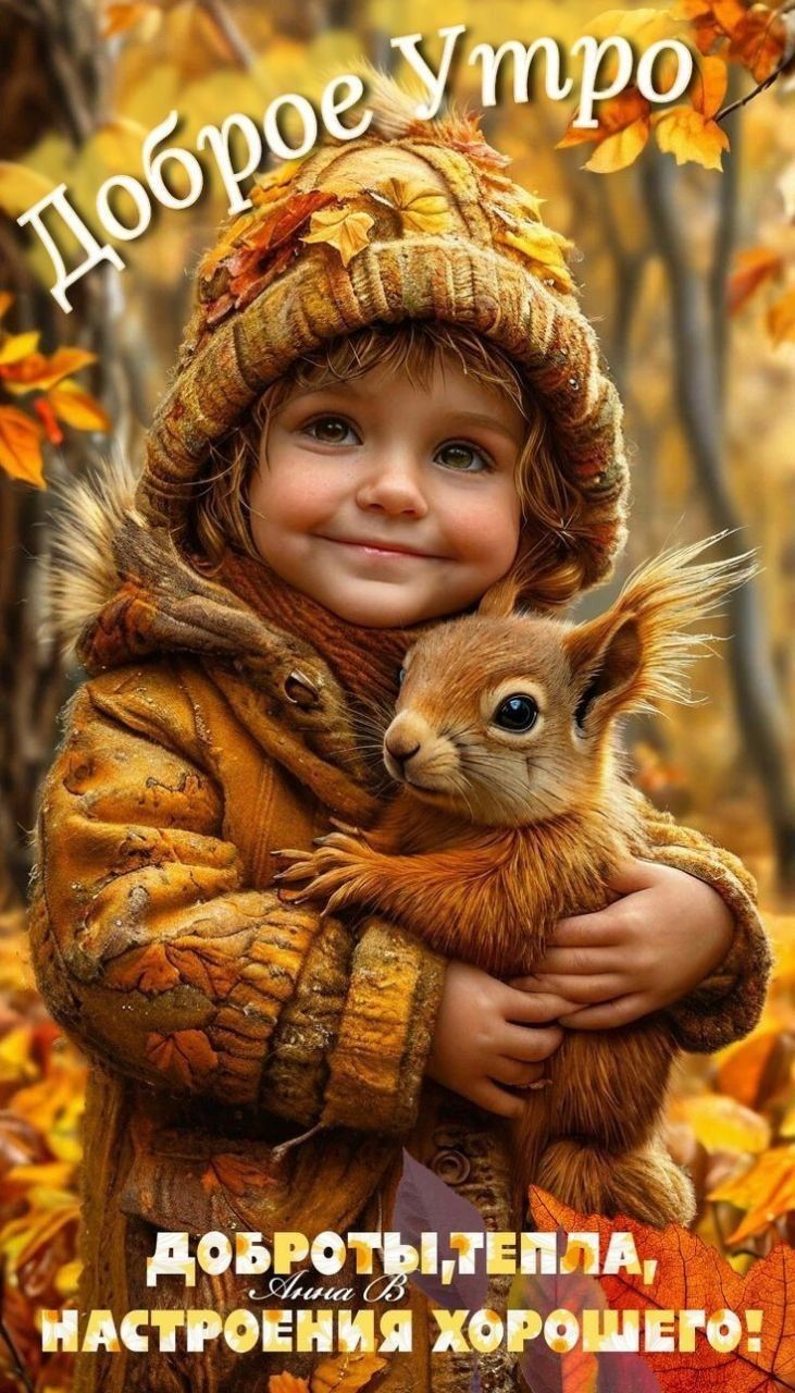 Доброе Утро
Доброты, тепла, настроения хорошего!