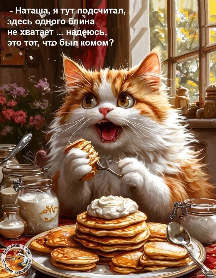 Наташа, я тут посчитал, здесь одного блина не хватает ... надеюсь, это тот, что был комом?