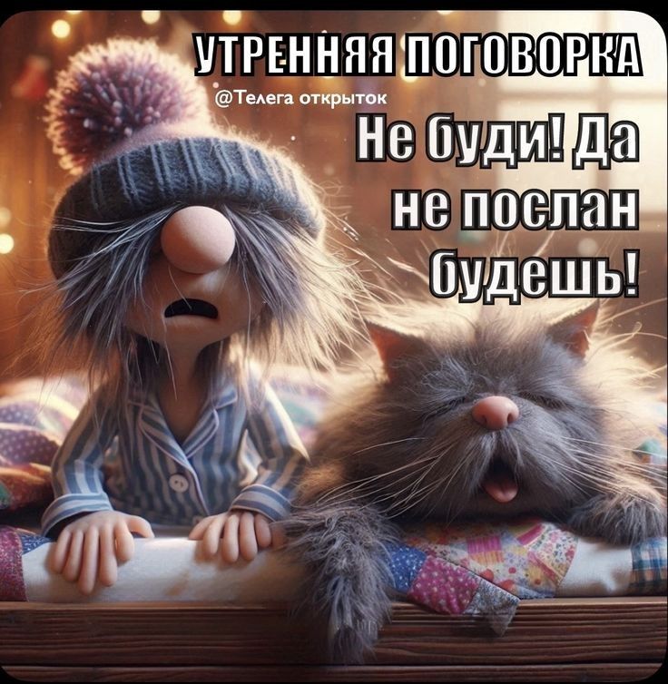 УТРЕННЯЯ ПОГОВОРКА Не буди! Да не послан будешь!