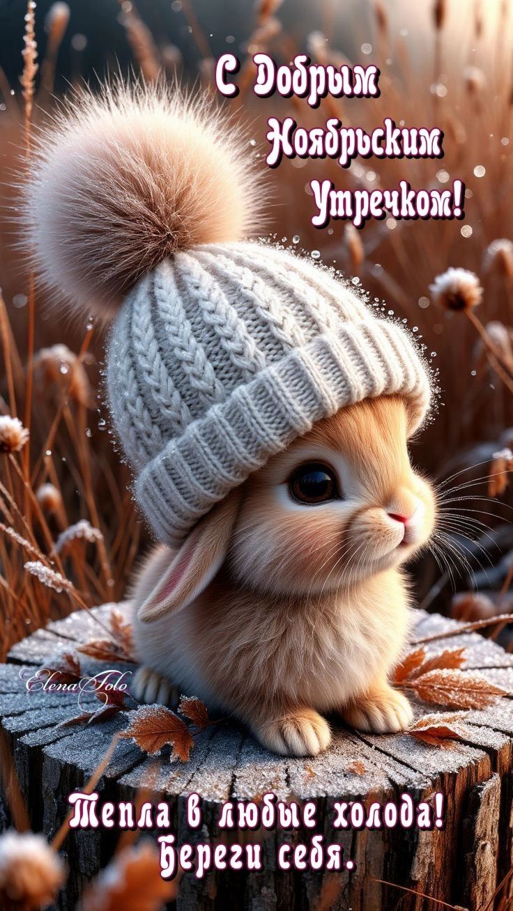 С Добрым Ноябрьским Утречком! Тепла в любые холода! Береги себя.