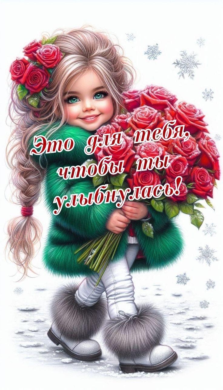 Это для тебя, чтобы ты улыбнулся