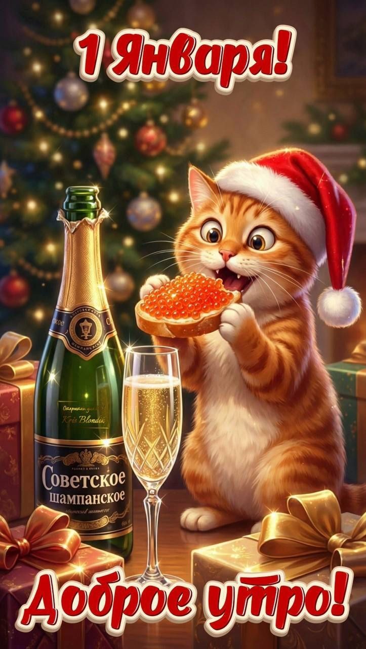 1 Января! Доброе утро!