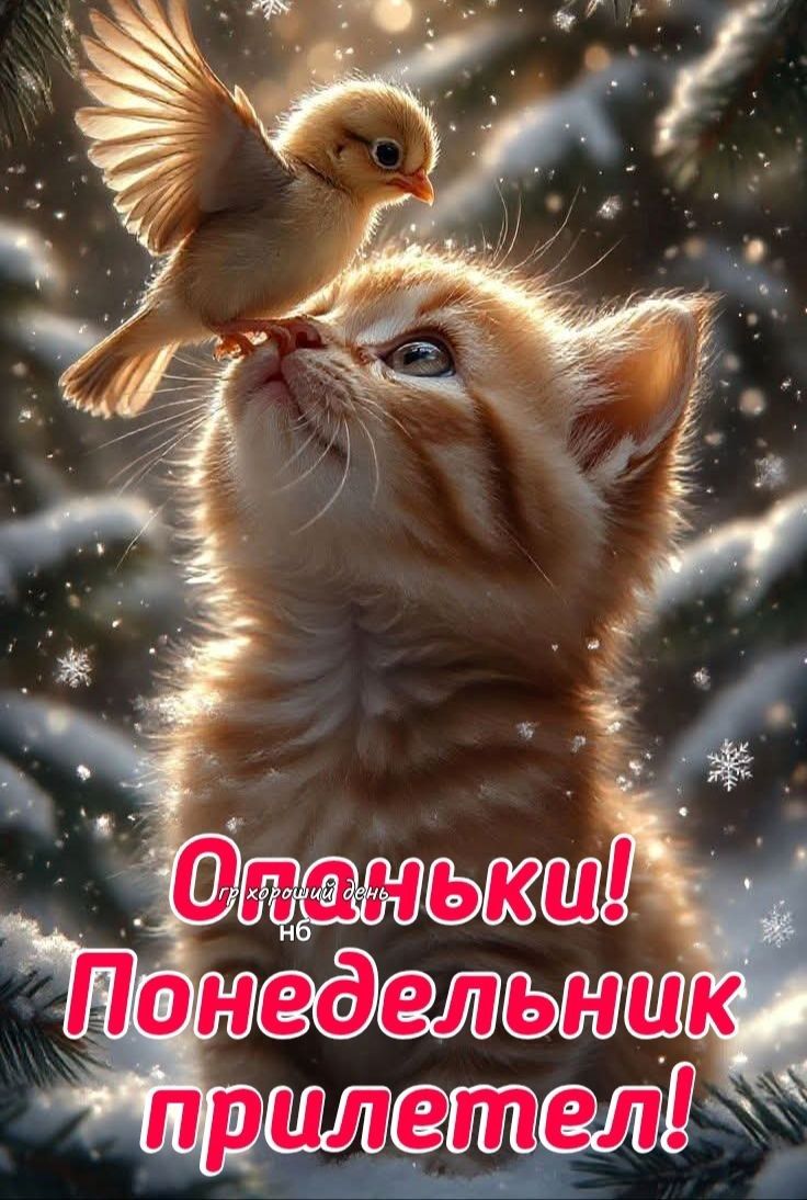 Огоньки! Понедельник прилетел!