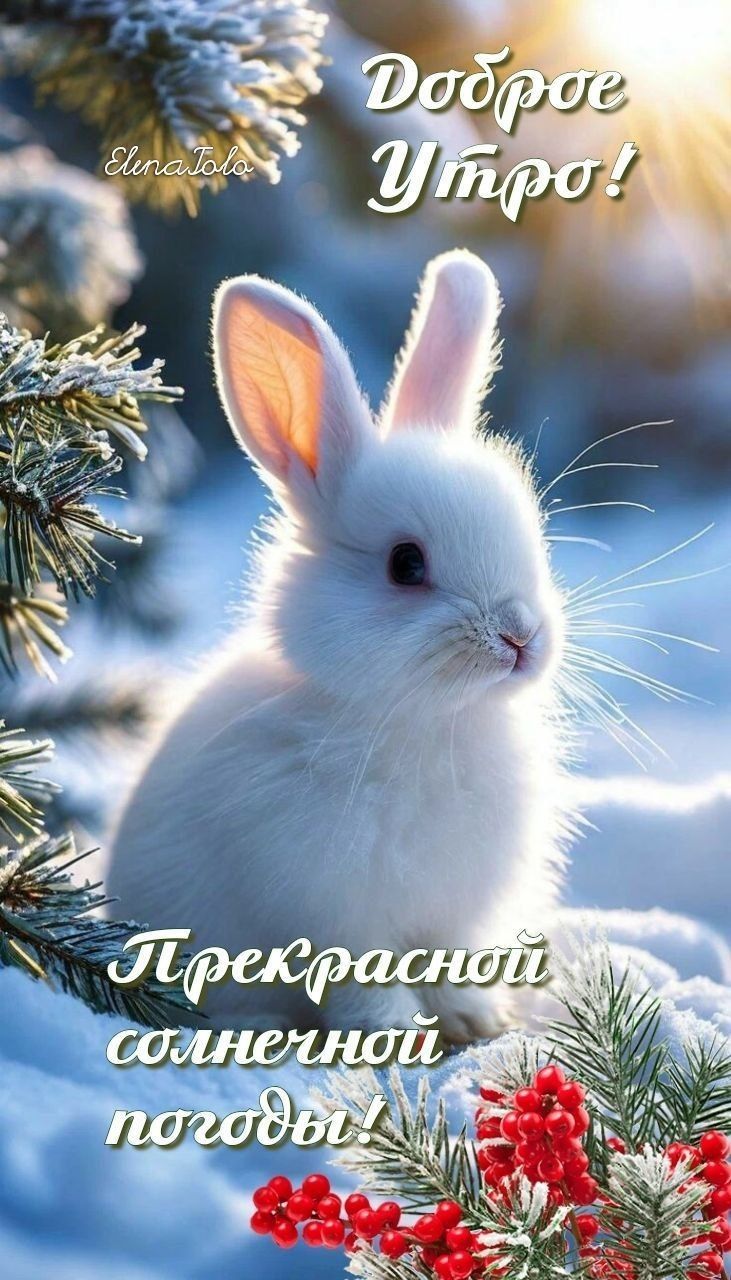 Доброе Утро! Прекрасной солнечной погоды!