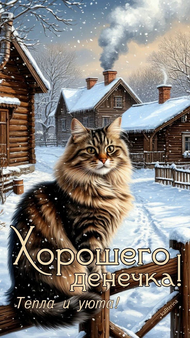 Хорошего денечка! Тепла и уюта!