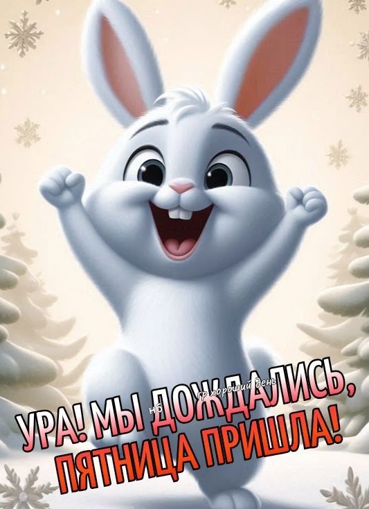 Ура! Мы дождались, пятница пришла!