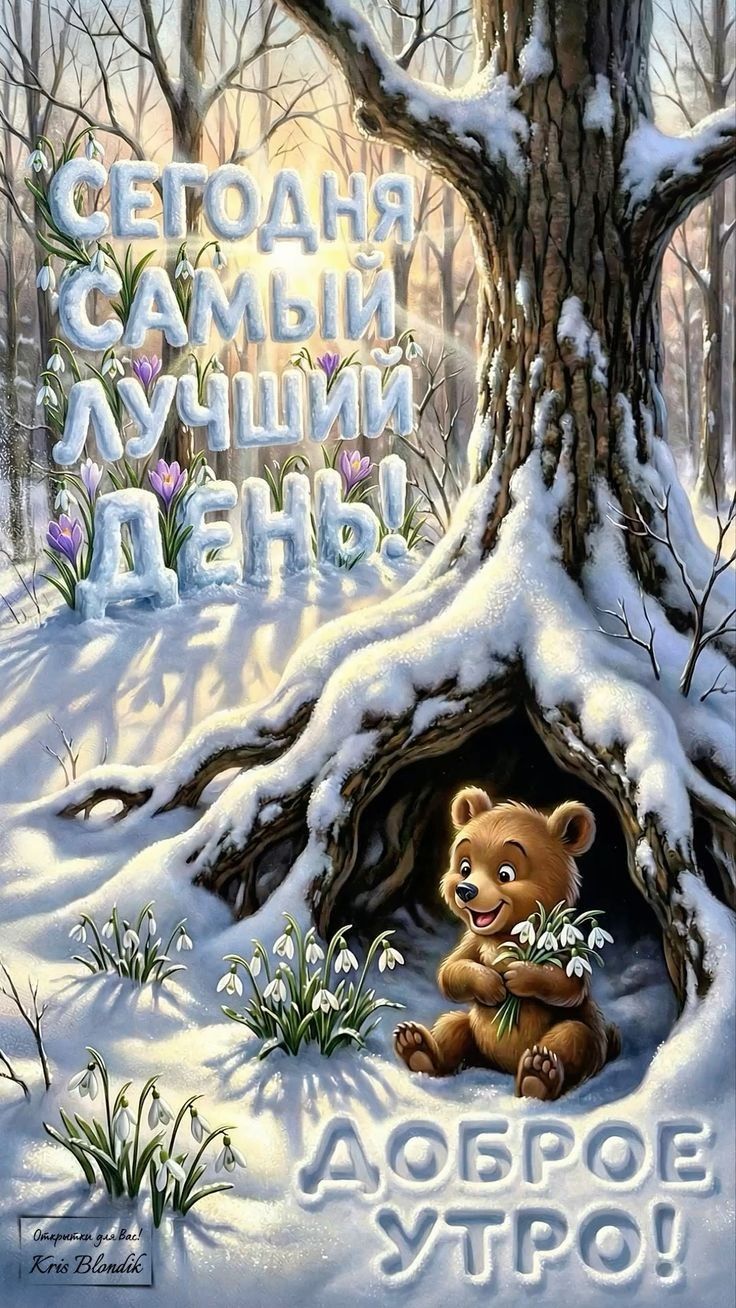 Сегодня самый лучший день! Доброе утро!