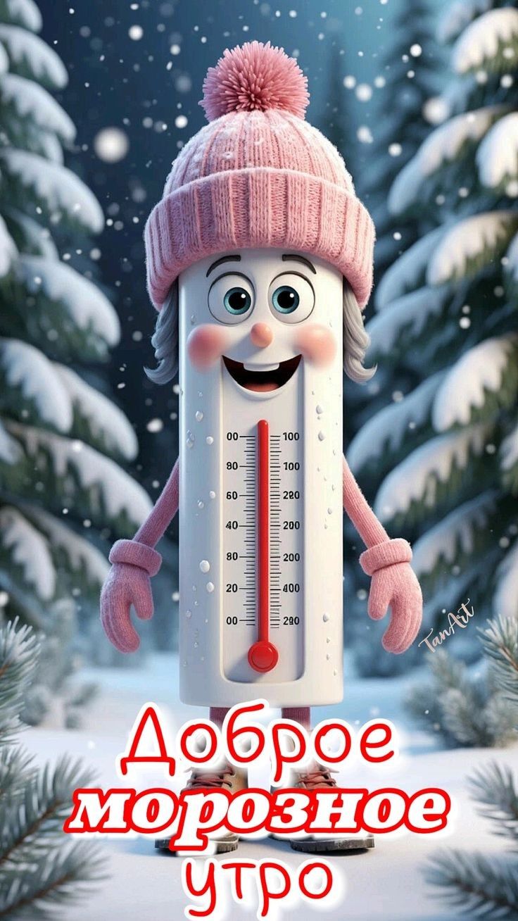 Доброе морозное утро