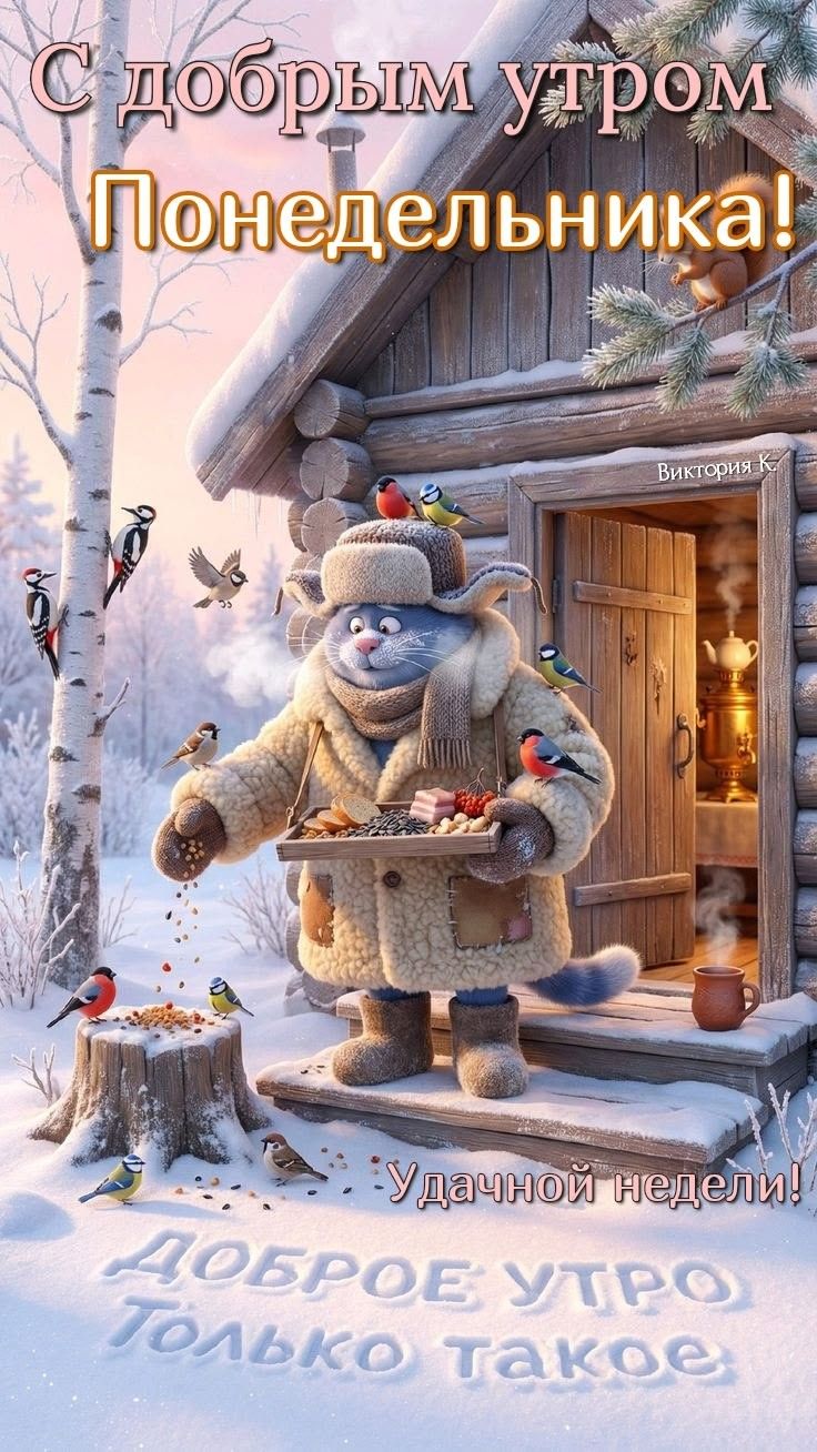 С добрым утром Понедельника! Удачной недели! ДОБРОЕ УТРО Только такое