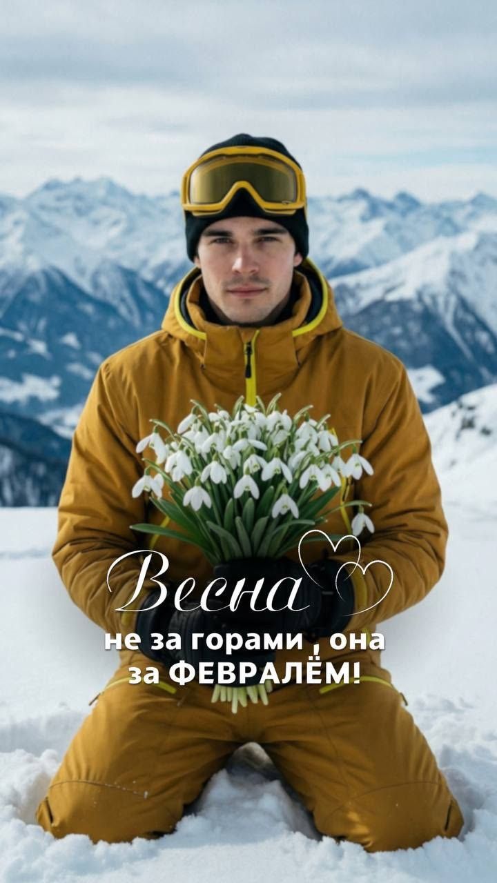 Весна\nНе за горами, она за ФЕВРАЛЕМ!