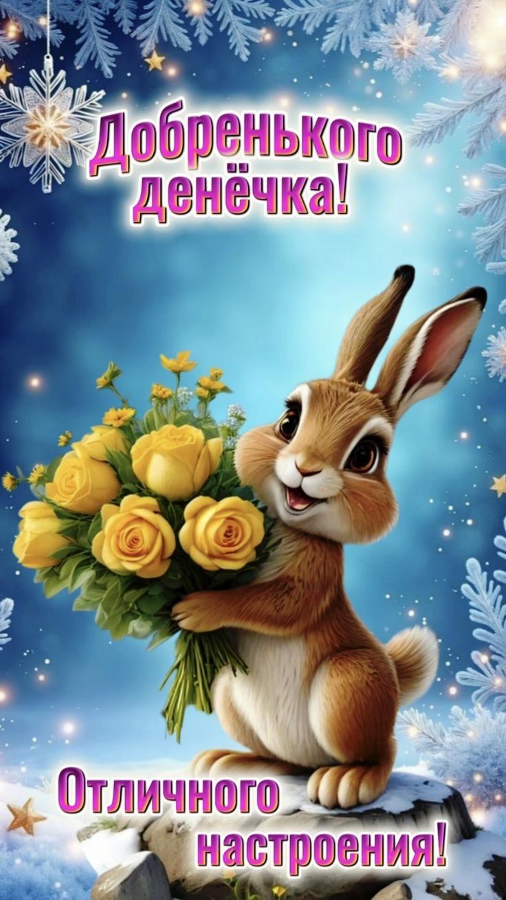 Добренького денёчка! Отличного настроения!