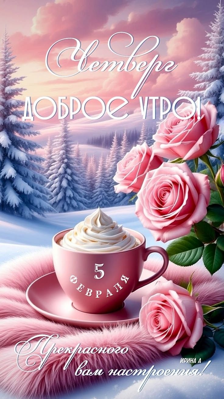 Сентябрь доброе утро! 5 ФЕВРАЛЯ Прекрасного вам настроения! IRINA A