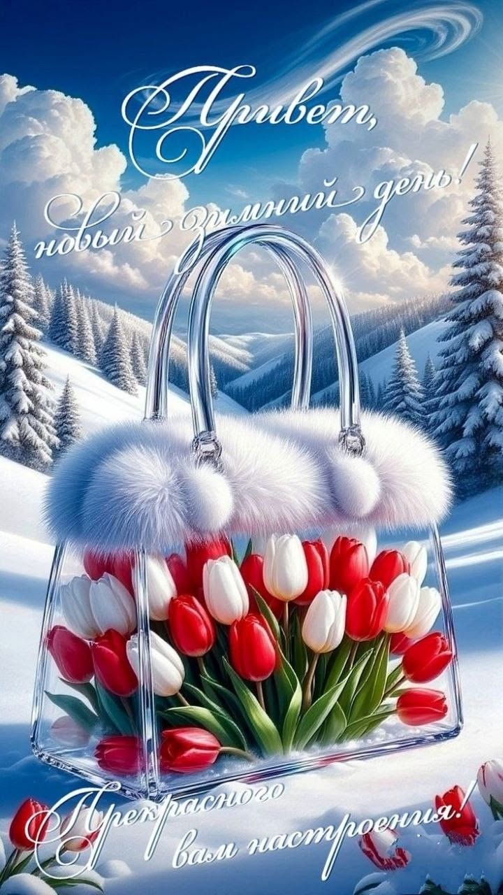 Привет, новый зимний день! Прекрасного вам настроения!