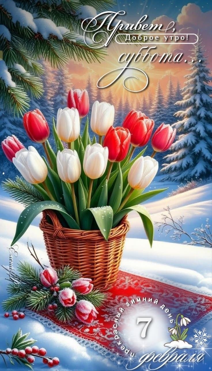 Привет, доброе утро! суббота... 7 февраля